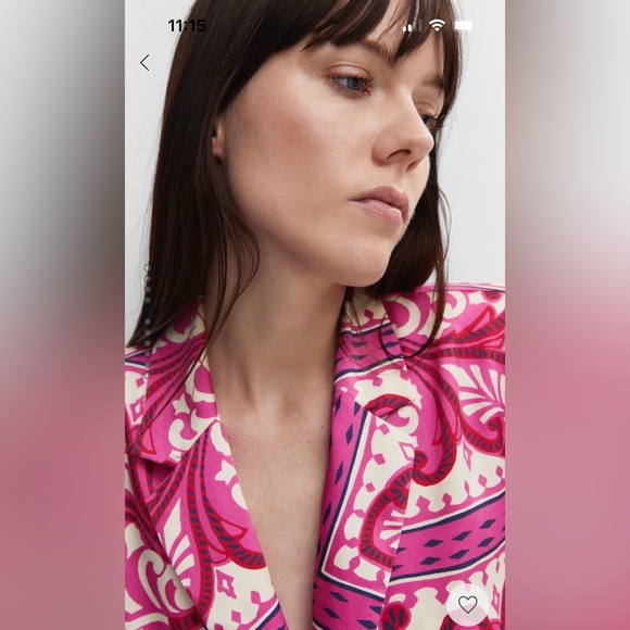 NWT Mango satin shorts suit - Picture 5 of 9